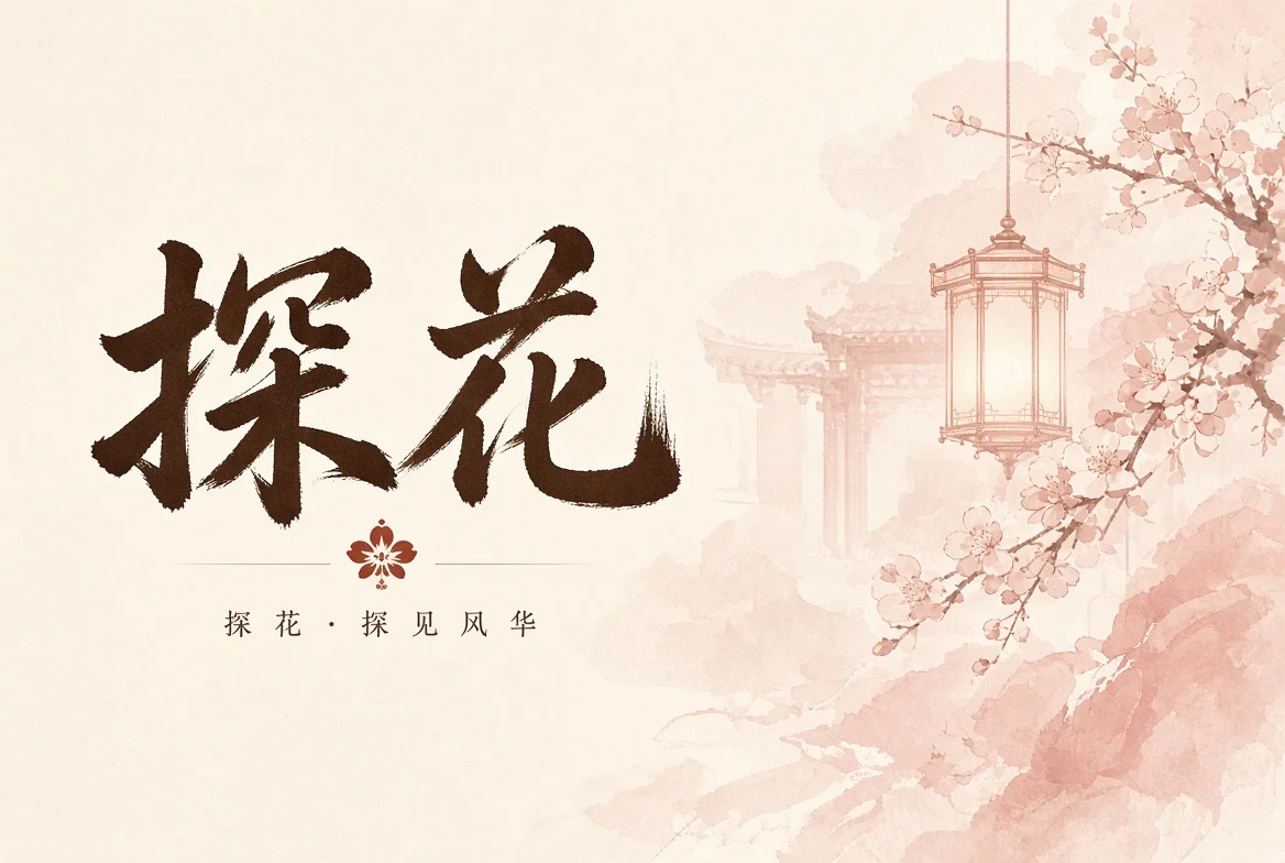 探花品牌内容示意